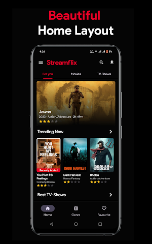 Streamflix: Movies & TV Shows Screenshot 1