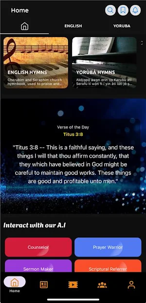 C&S Mobile App - Hymns n more Screenshot 0