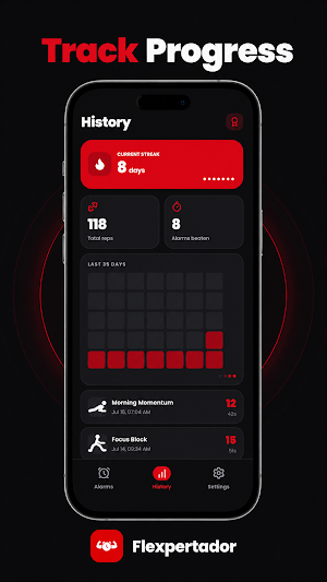 Flexpertador: Squats Alarm Screenshot 2