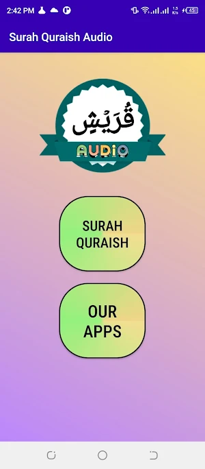 Surah Quraish Audio Screenshot 1
