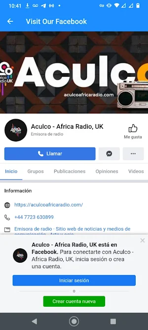 Aculco Africa Radio Uk Screenshot 2