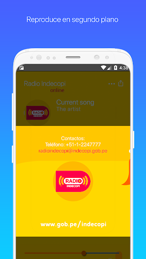 Radio Indecopi Screenshot 2
