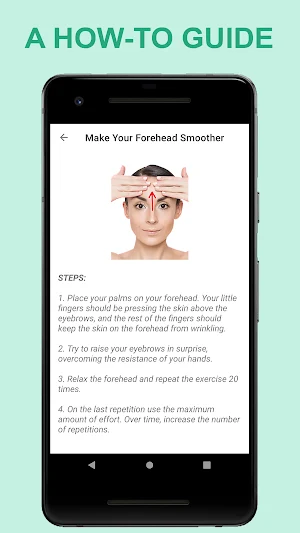 Facial Yoga Exercises Screenshot 2