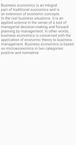 Business Economics Screenshot 2