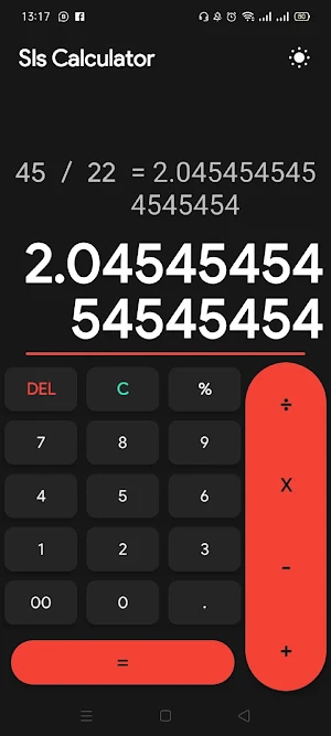 Slides Calculator Screenshot 1