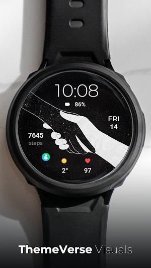 TVV Cosmic Bond Watch Face Screenshot 0