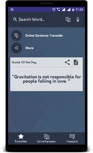 English to Marathi Translator- Marathi Dictionary Screenshot 1