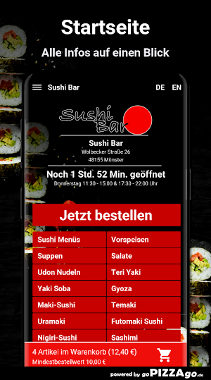 Sushi Bar Münster Screenshot 1
