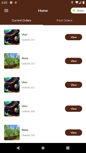 Eatance Cakeshop Driver Screenshot 2