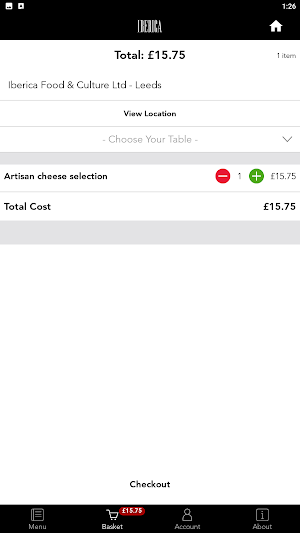 Iberica Restaurant Screenshot 3