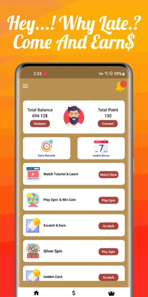 GrandFather Cash - Earn Money Screenshot 0