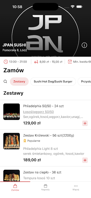 Jpan Sushi Screenshot 0