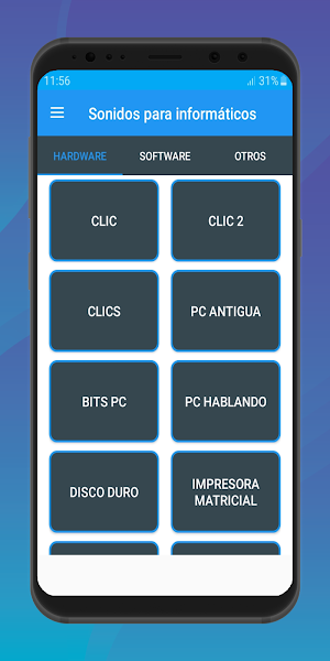Sonidos para informáticos Screenshot 0