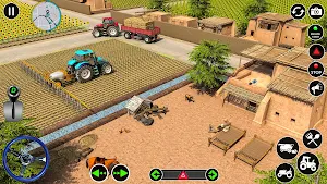 Modern Farming Tractor Game 3D Screenshot 3