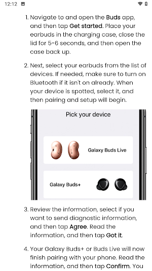 Galaxy Buds 2 Pro App Hint Screenshot 3