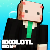 Axolotl Skin For Minecraft PE