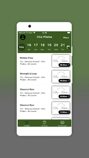 Chic Pilates Screenshot 1