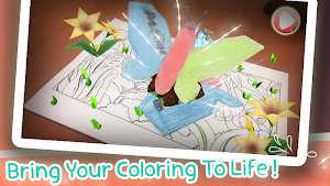 Magic Painting:Augmented Reality Coloring Book Screenshot 3