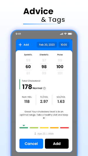 Blood Pressure Tracker Pro Screenshot 3