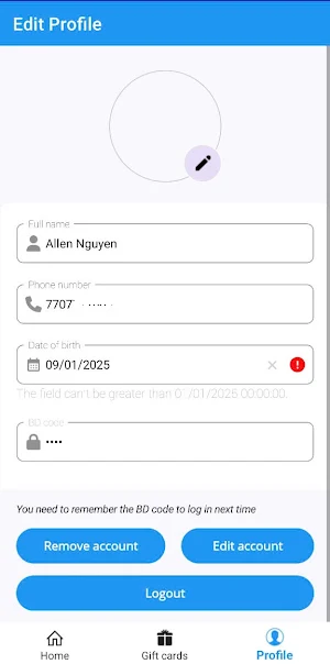 Smart Nail Customer Screenshot 3