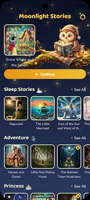 Moonlight Stories: Fairy Tales Screenshot 0