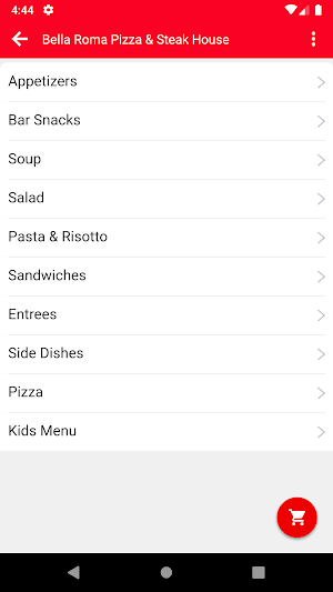 Bella Roma Pizza & Steak House Screenshot 1