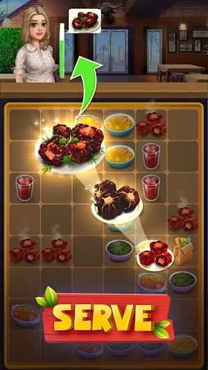 Merge Tour: Cook & Merge Game Screenshot 3