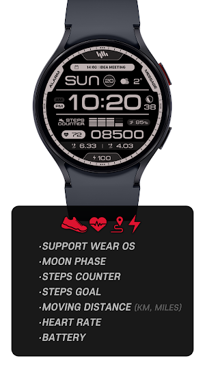 SamWatch Digital V Screenshot 1