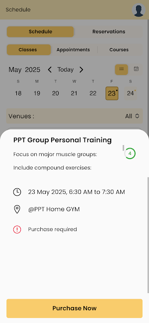 Pro Personal Training TBT Screenshot 3