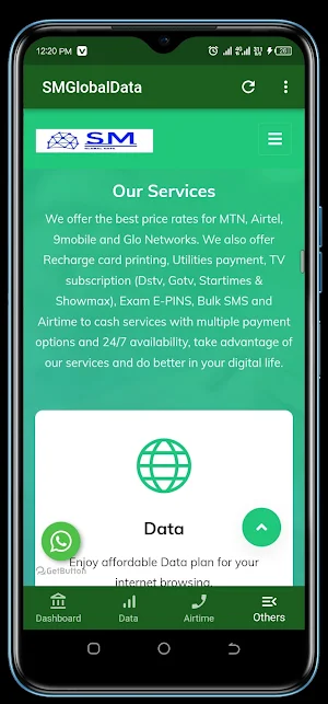 SM Global Data Screenshot 2