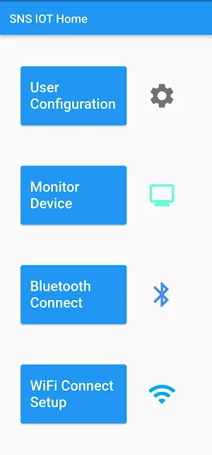 SNS IIOT BLE Screenshot 1