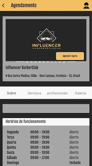 Influencer BarberClub Screenshot 2