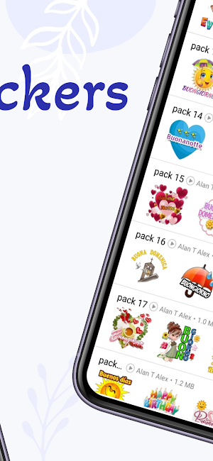 Figata Buongiorno Stickers Screenshot 3