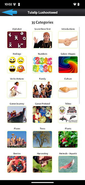 Tulalip Lushootseed Screenshot 1