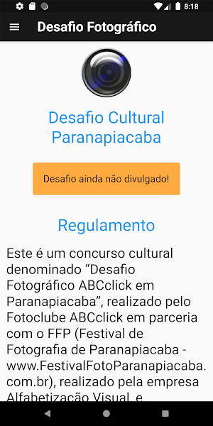 Desafio Fotográfico ABCclick Screenshot 2