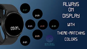 GRBL Digital One Watch Face Screenshot 1