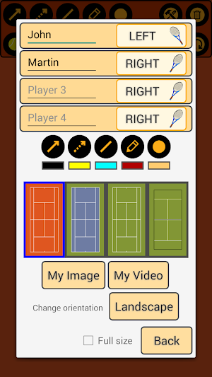 Tennis Tactic Board Screenshot 3