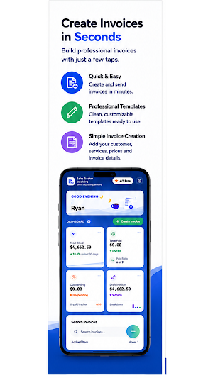 Sales Tracker - Invoicing Screenshot 1