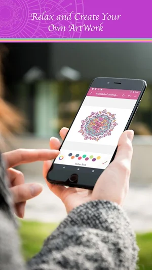 Mandala Coloring Book Screenshot 0