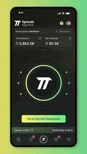 OptimAI Edge Node Screenshot 0