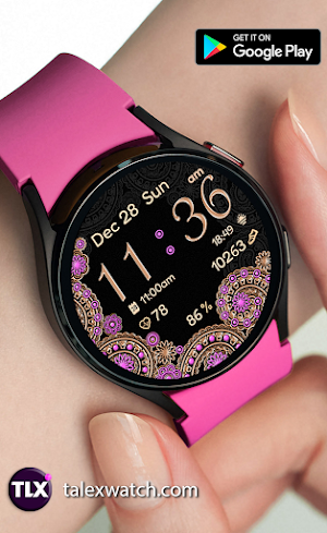 Golden Oriental Watch Face Screenshot 3