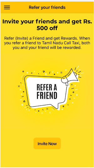 Tamilnadu Call Taxi -  Outstation & Local Taxi Screenshot 2
