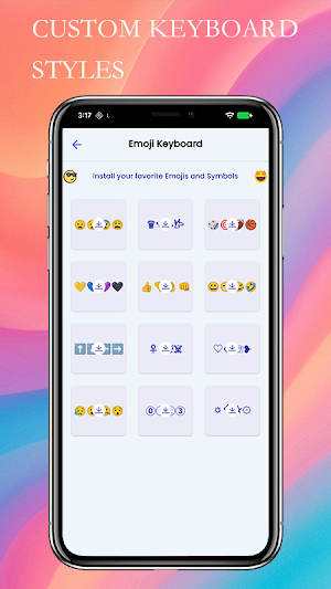 Custom Keyboard Styles Screenshot 2