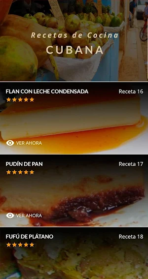 Recetas de Cocina Cubana Screenshot 2