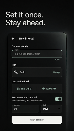 Maintenance: Home Reminders Screenshot 2