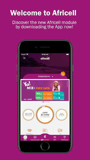 MyAfricell SL Screenshot 1