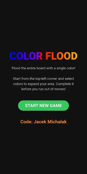 Color Flood - Flood the board! Screenshot 0