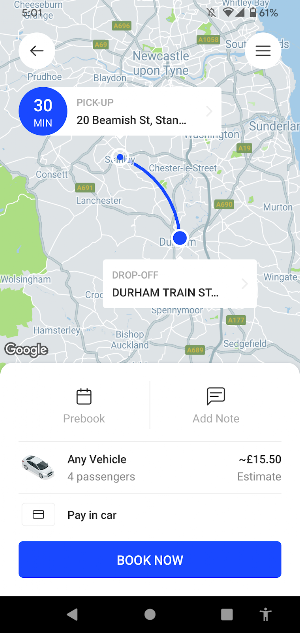 Henderson's Taxis Screenshot 2