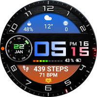 Color Digital WearOS NTV68