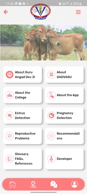 GADVASU Reproductive Managemnt Screenshot 1